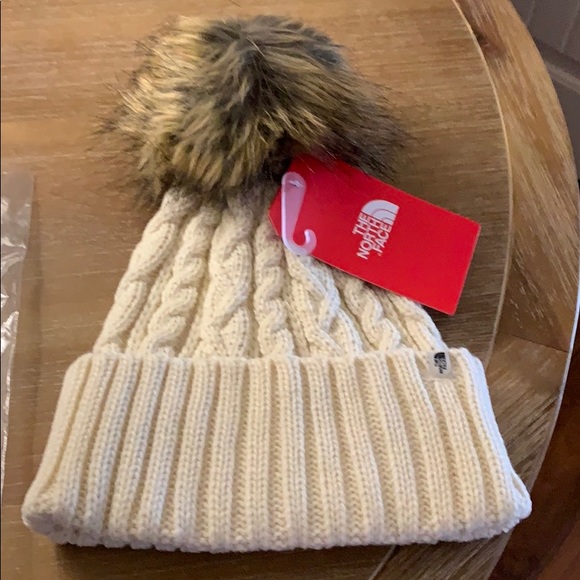 The North Face Accessories - North face fur Pom Beanie